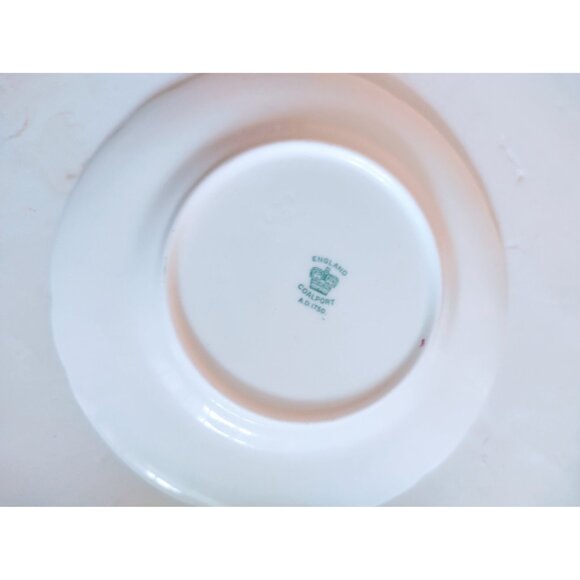 COALPORT SEVRES GROUP PATTERN EMBOSSED Bread & Butter Plates (set of 6)   5 1/2" - Picture 11 of 16